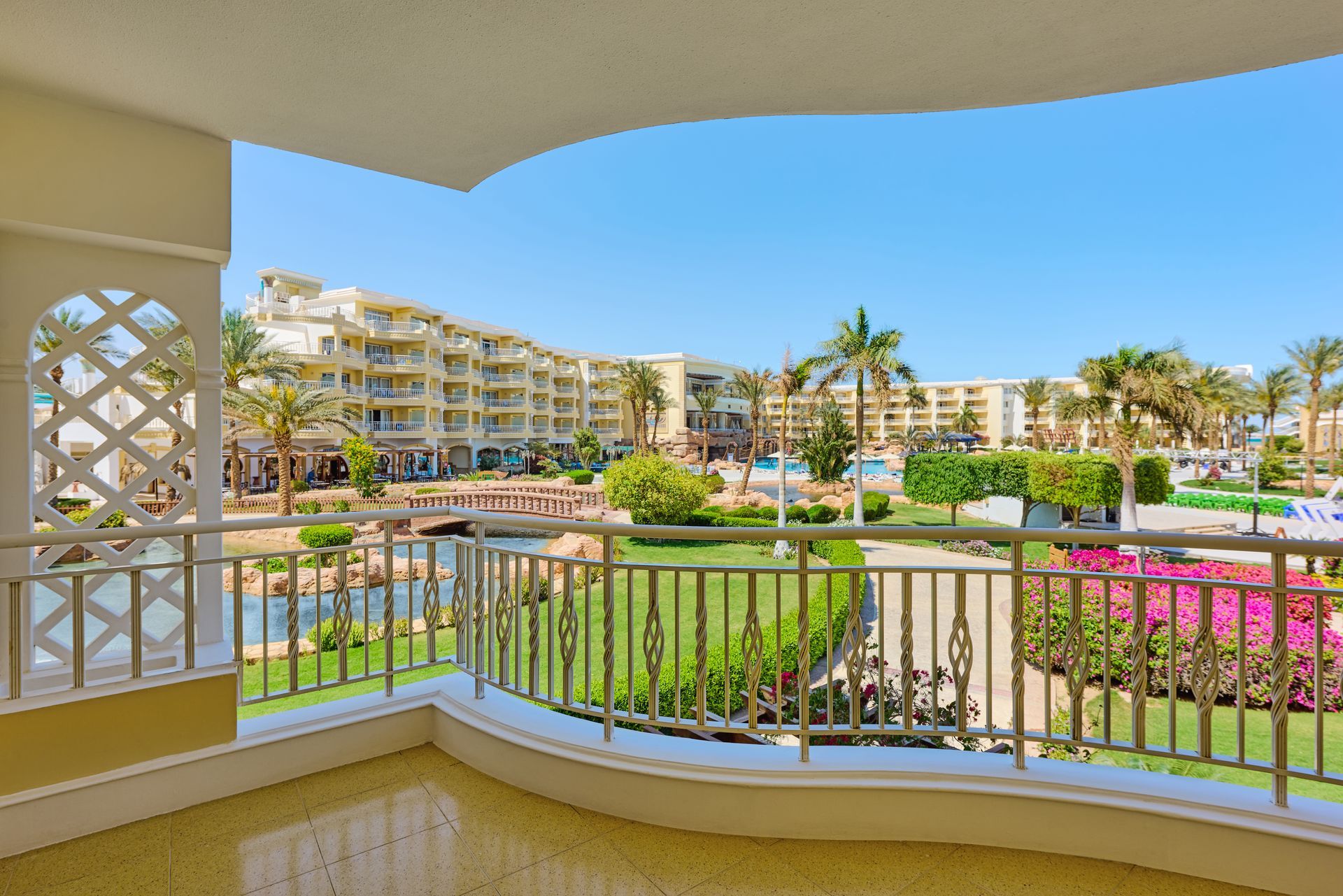 Palm Royale Resort Elite family accommodation with stunning sea views