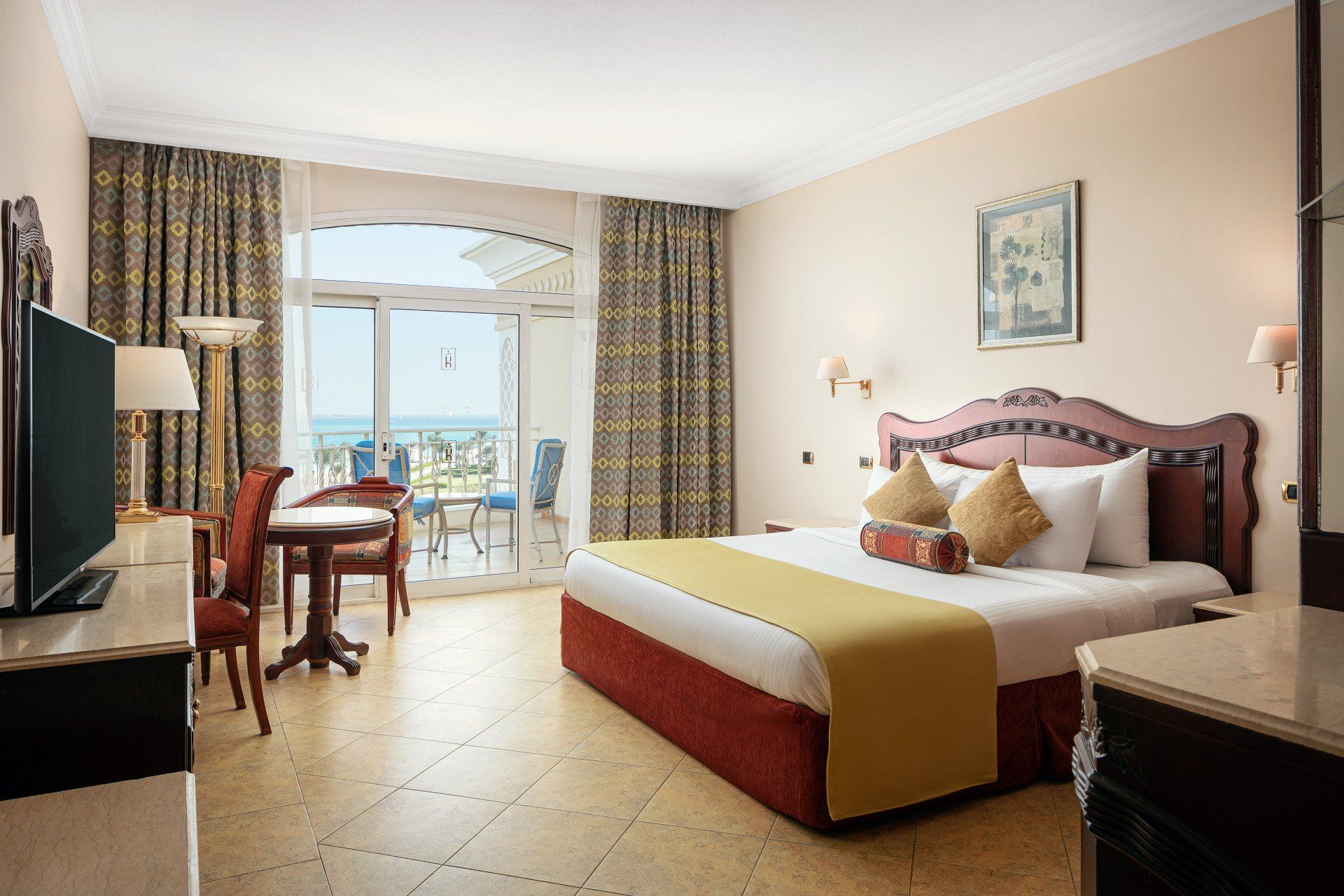 Superior Sea View Room at Palm Royale Resort