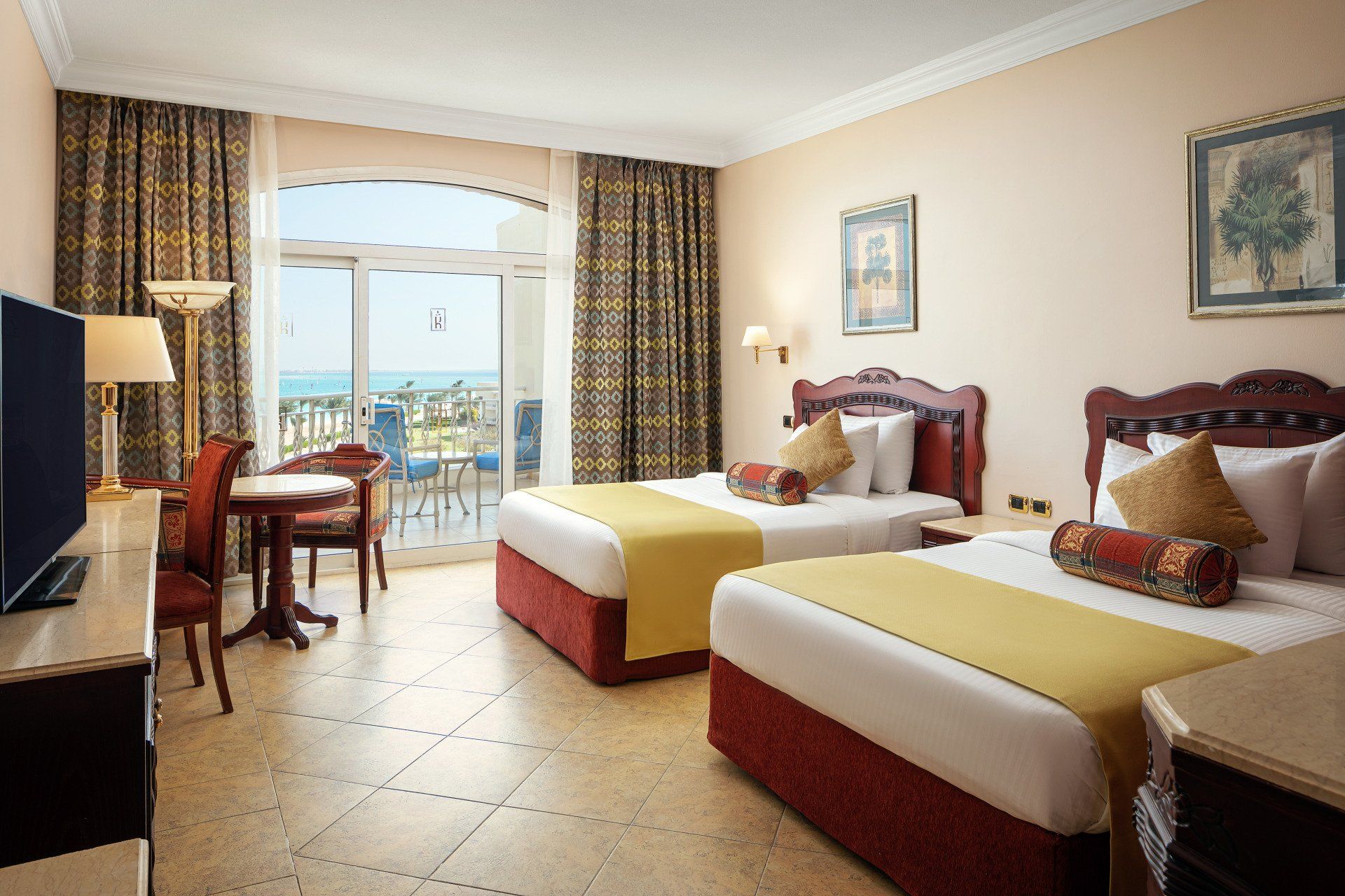 Superior Sea View Room at Palm Royale Resort