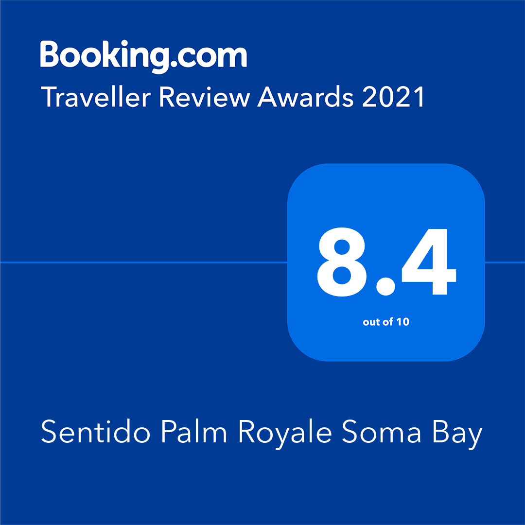Booking.com Award of  Palm Royale Resort