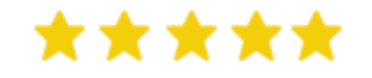 Five gold stars in a row.