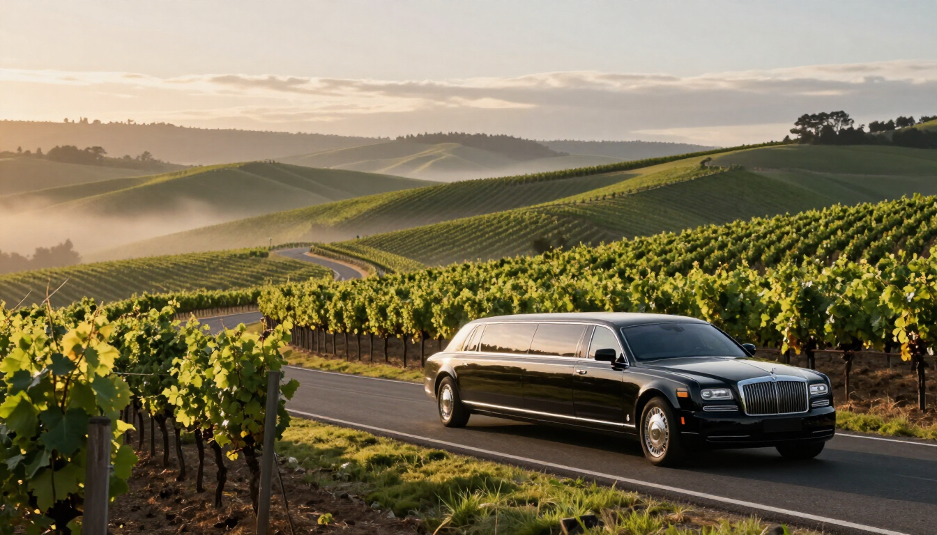Luxury chauffeur service in Sonoma County