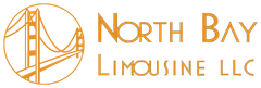 Orange logo for North Bay Limousine LLC with a suspension bridge icon on the left