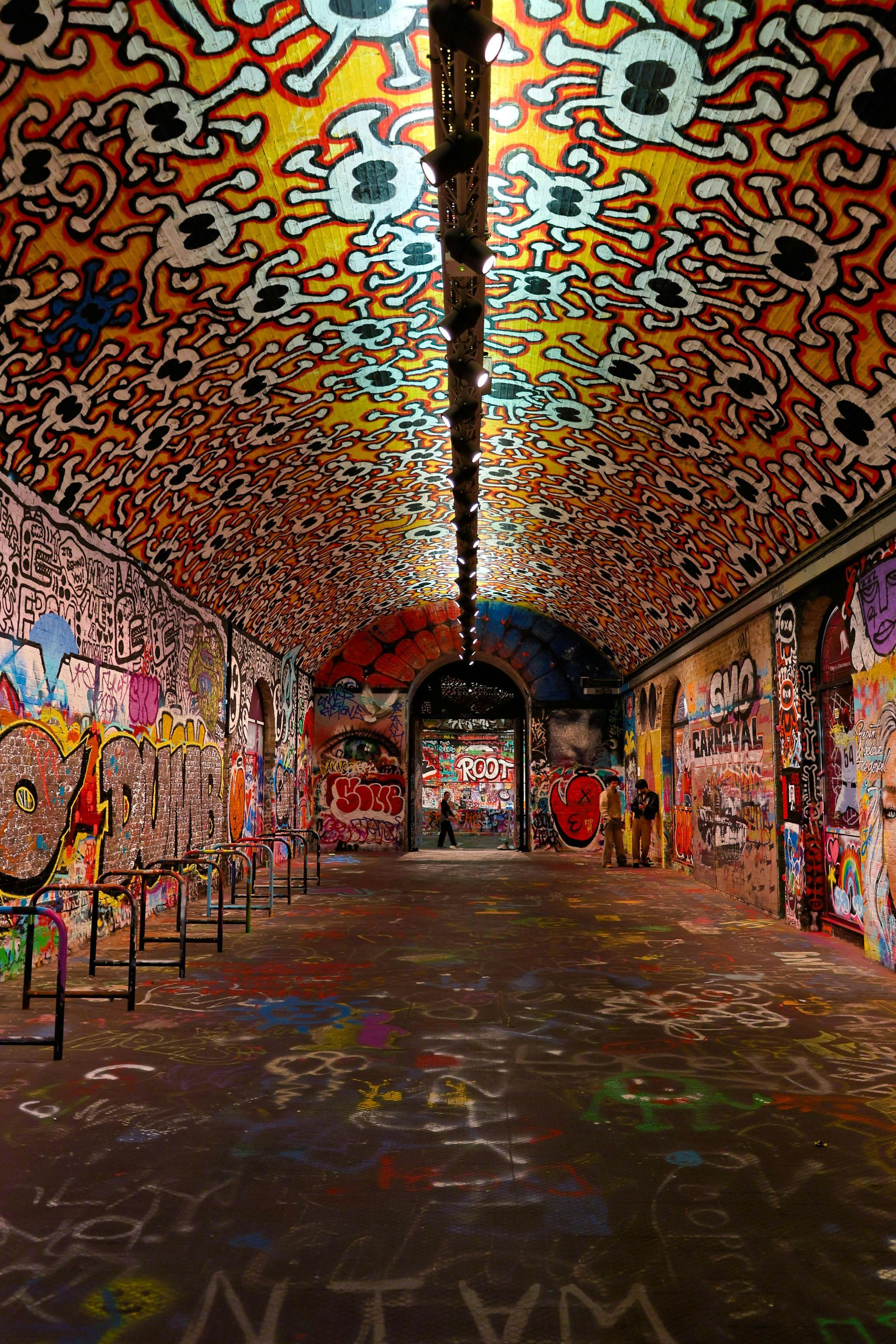Graffiti Art Leake Street Tunnel London