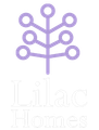 A light purple, symmetrical icon of a tree-like shape with a central vertical stem and three pairs of branches with circles.