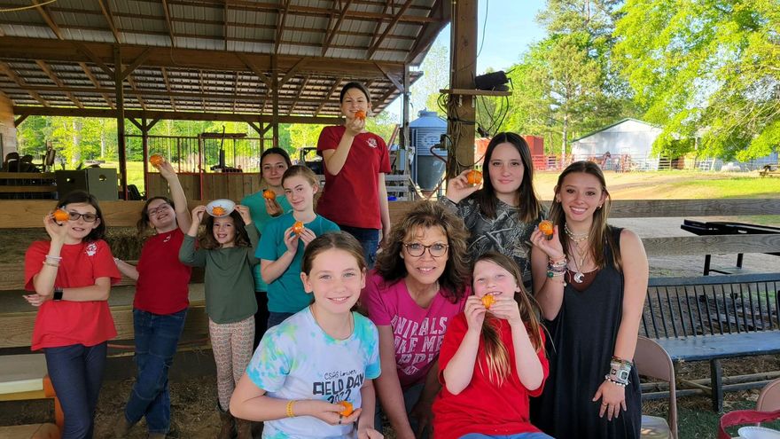 Bagby's Critter Corral Farm Days group photo