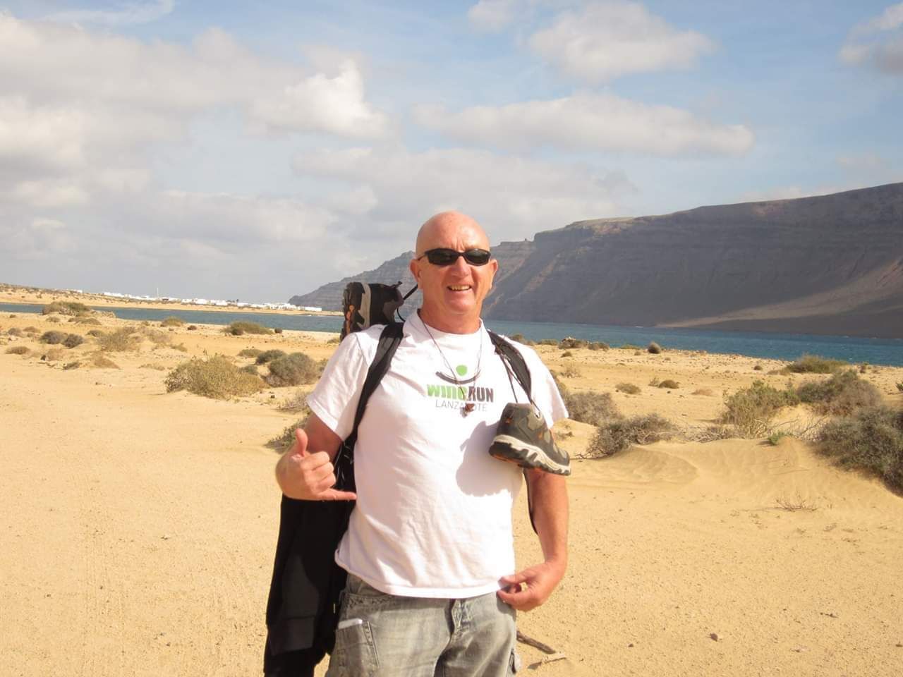 Crazy David picture at Lanzarote The Crazy David Story