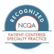 A logo for a patient centered specialty practice.