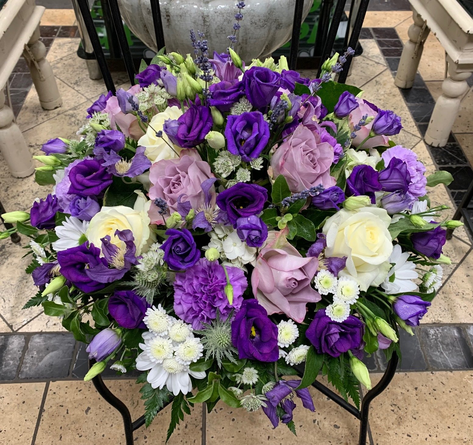 Flower arrangements for funeral displays in Bristol