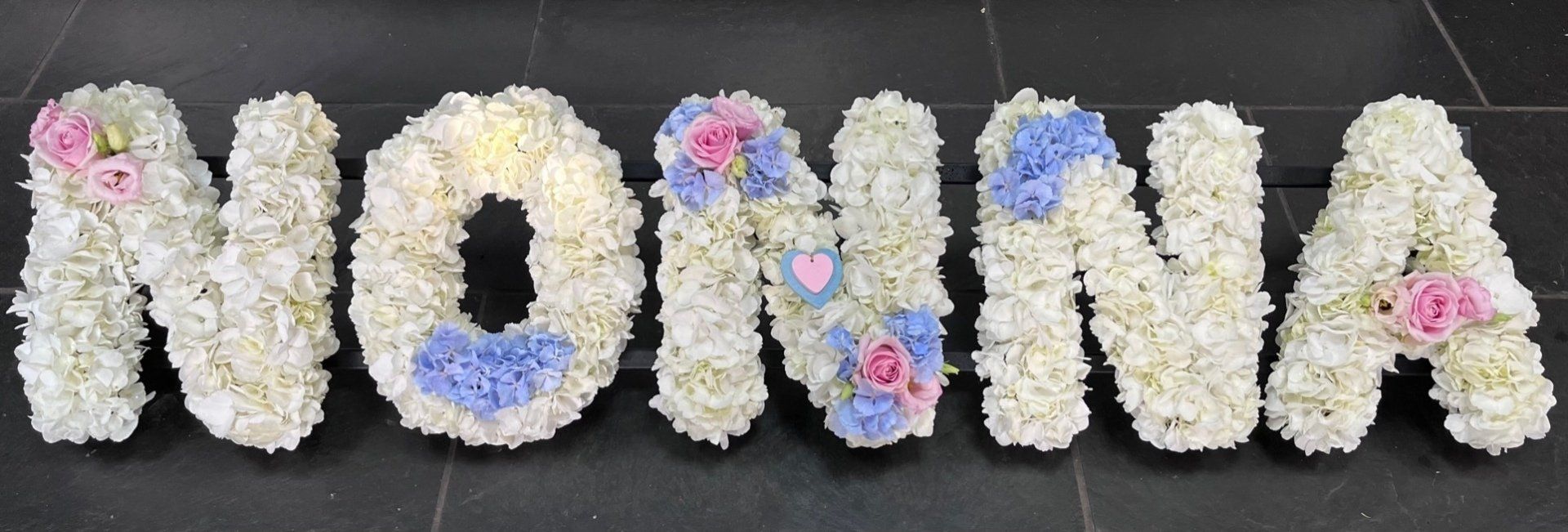 Hydrangea Lettering