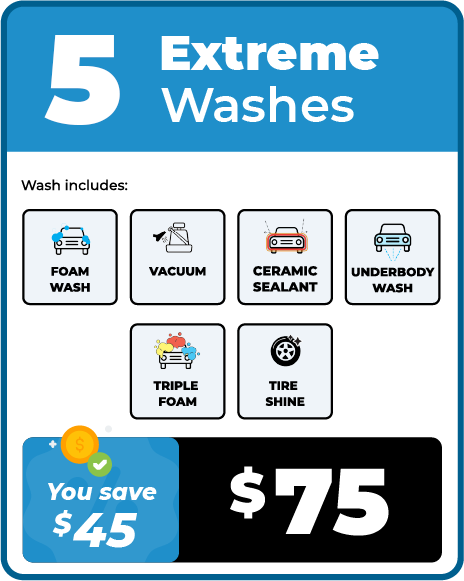 5 Extreme Washes