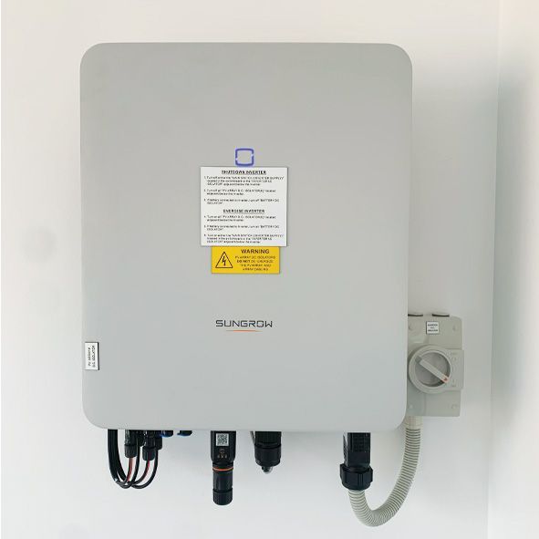 A Gray Box With a Label That Says 'Warning' on It — DLG Electrical and Solar In Wyong, NSW