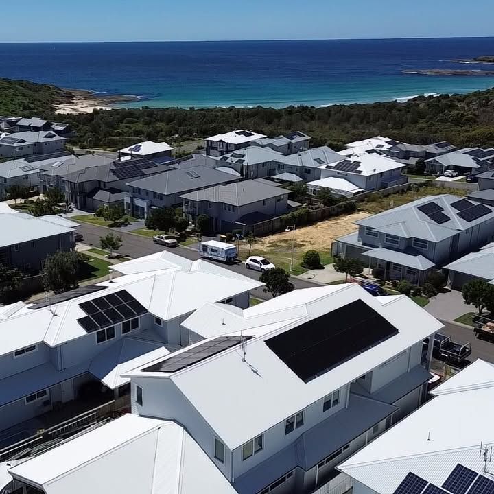 Solar Installation On The Central Coast On Coastal Residential Rooftops