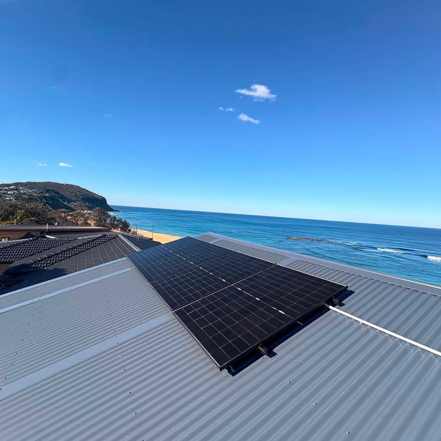 Solar Installation On The Central Coast With Rooftop Solar Panels