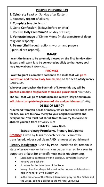 Text document titled “PROCEDURES FOR PREPARATION” with a bold “WARNING” section and bullet points.