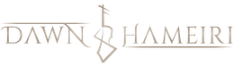 A logo for dawn hameiri