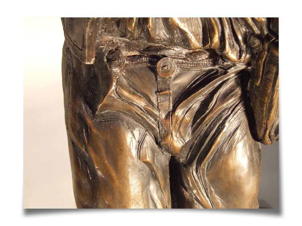 detailed bronze sculpture