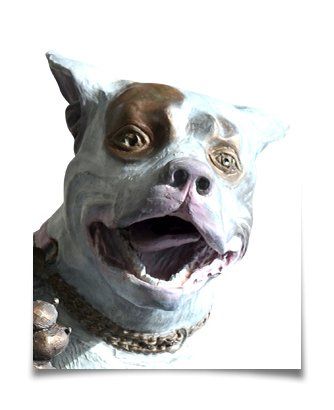 bronze dog