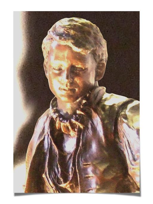 bronze statues