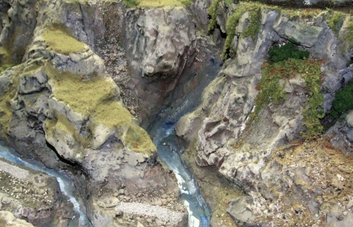 faux rock design