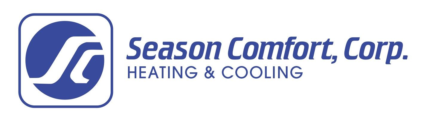 Logo of Season Comfort, Corp. featuring a blue circle and a stylized 