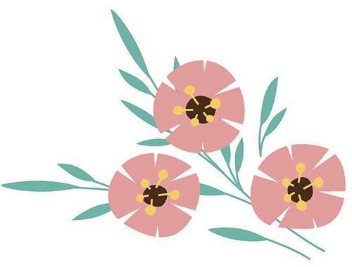 Ilustration Blumen