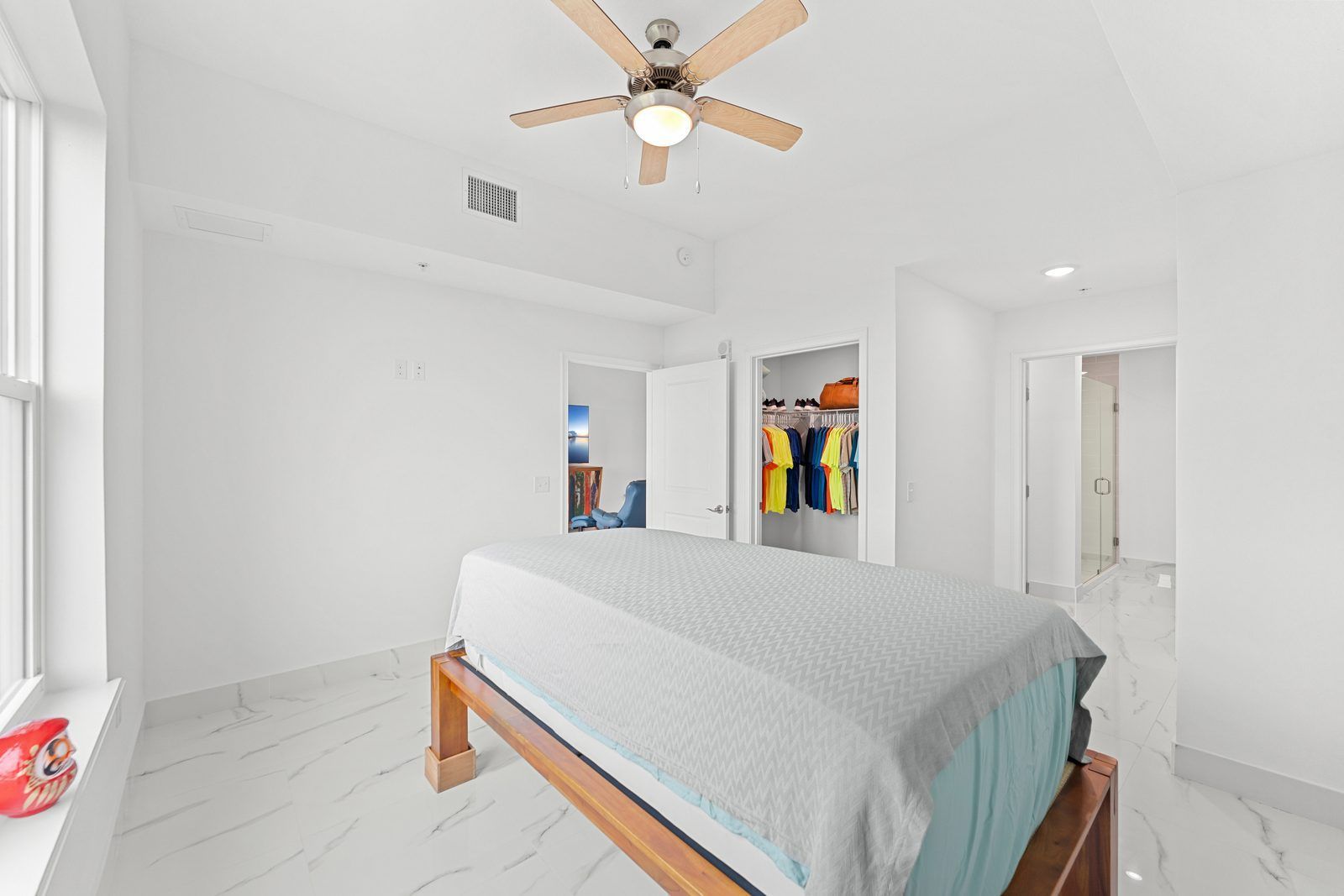 Primary bedroom at Residence 1012