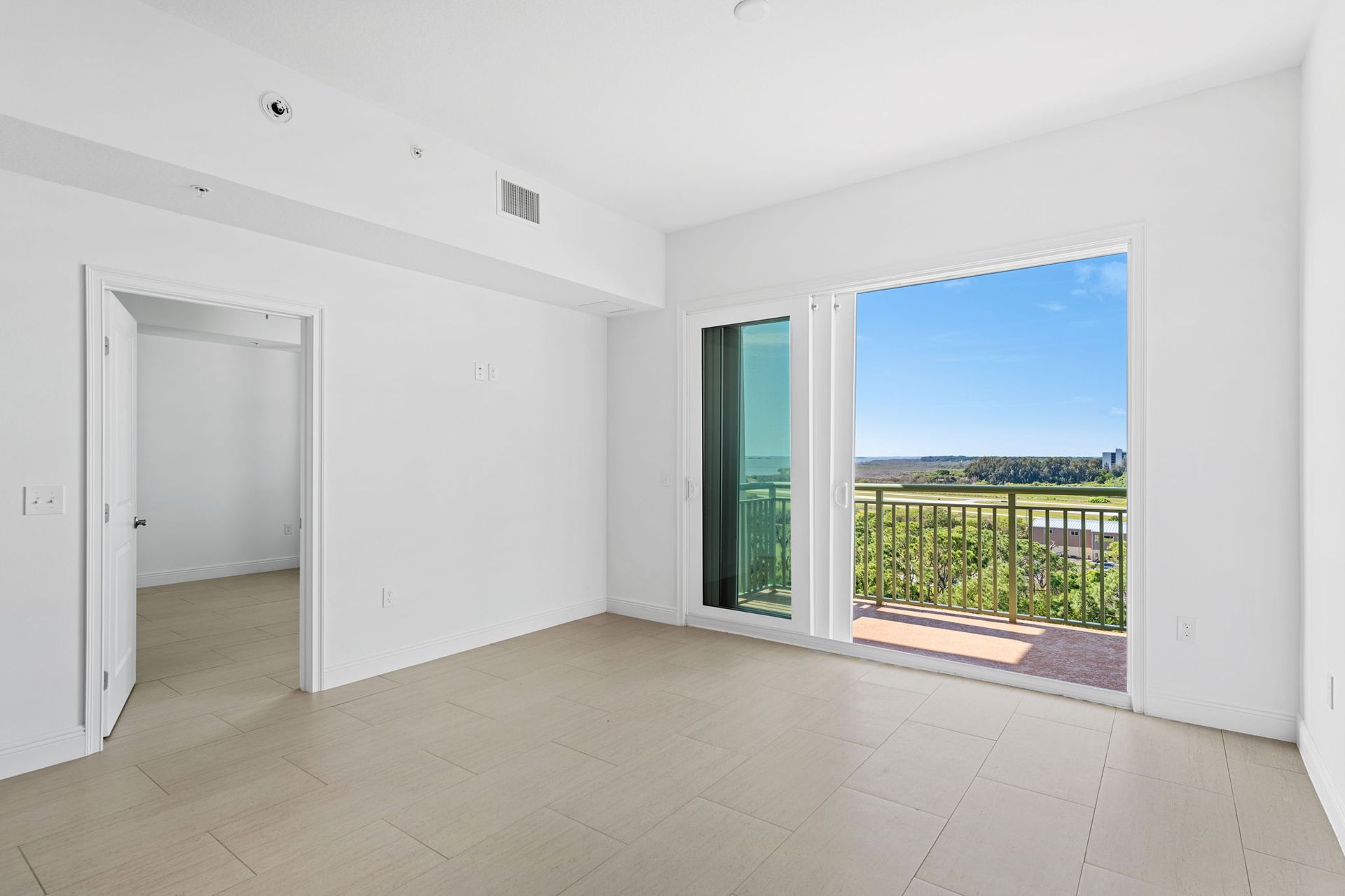 Modern River Fly-In condo interior at 735 Pilot Lane, Merritt Island, Florida, near Merritt Island Airport and Sykes Creek
