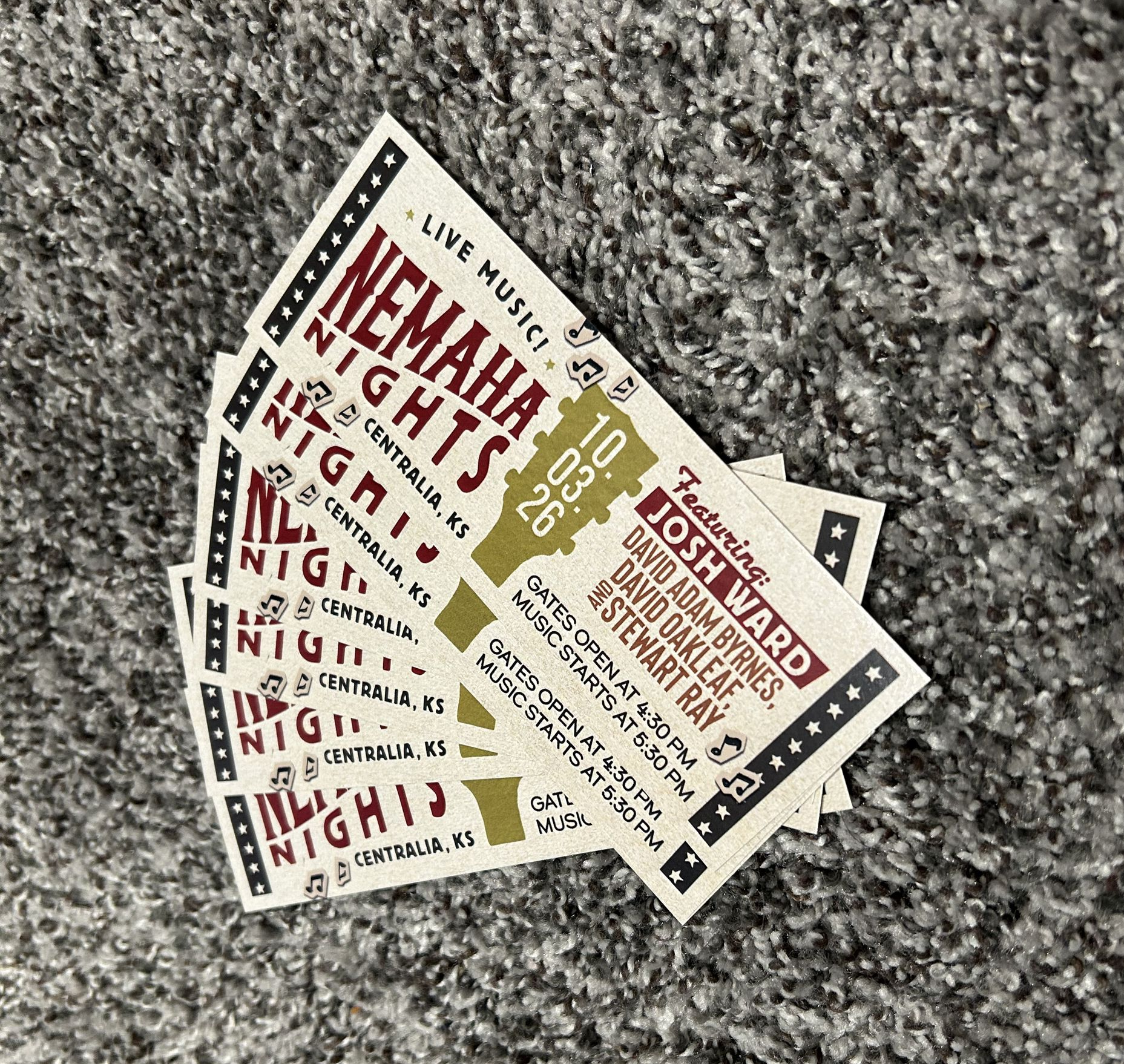 Nemaha Nights Ticket