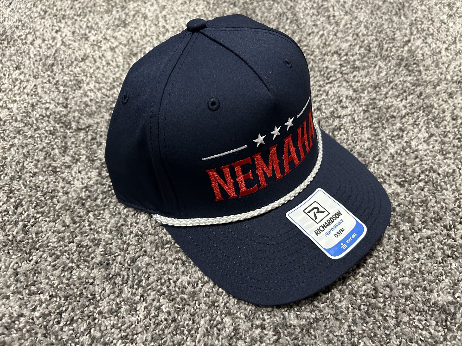 Nemaha Hat - Red, White, Blue