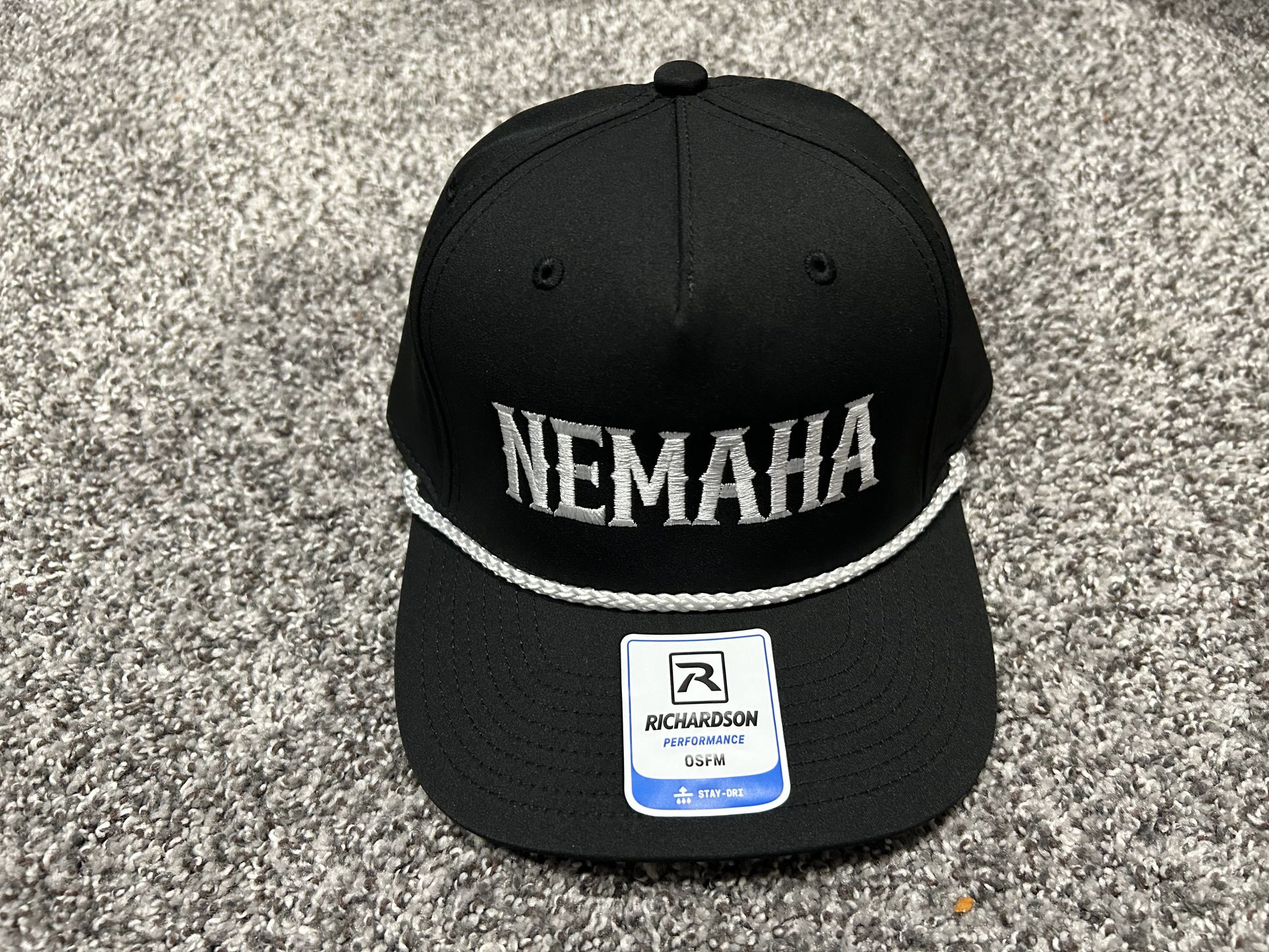 Nemaha Black/White Hat
