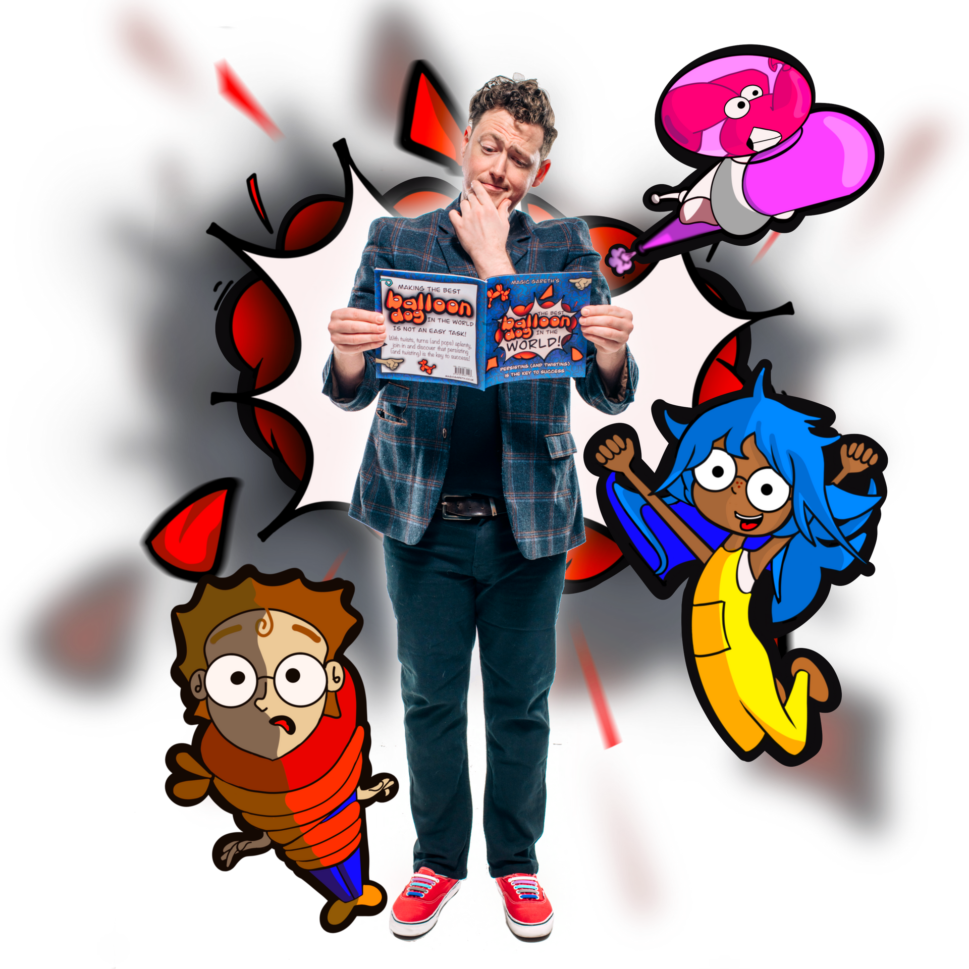 Magic Gareth's Edinburgh Cartoons