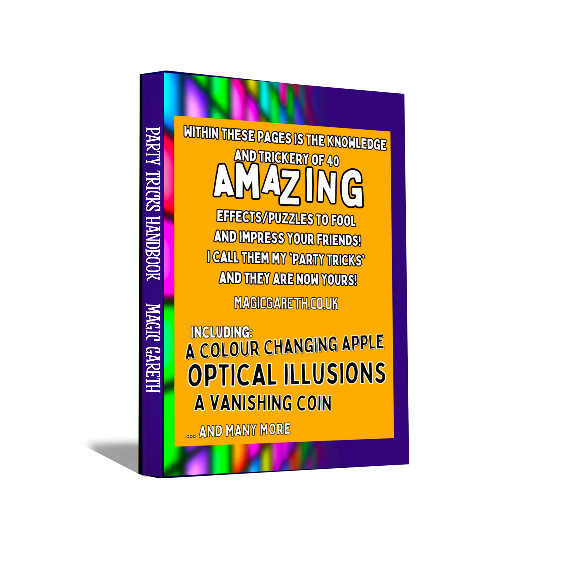 40 Party Tricks to learn with Magic Gareth's Handbook