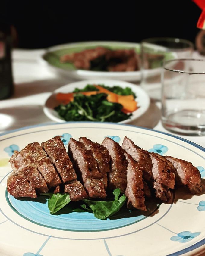 Tagliata con contorno