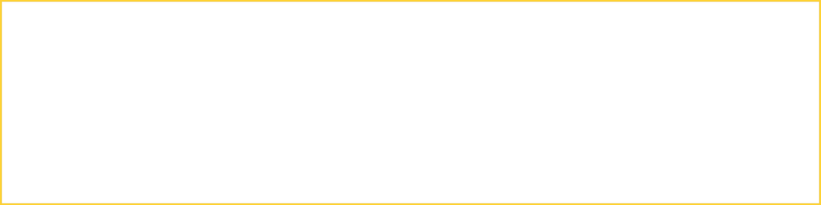Blank white rectangle with a thin yellow border on a white background