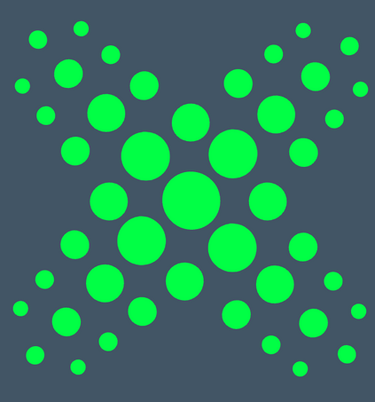 Green, dotted