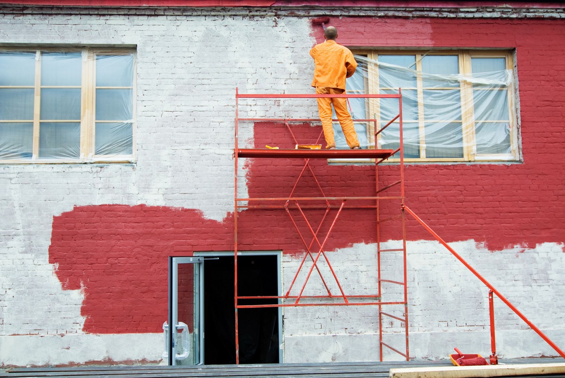 exterior brick painting