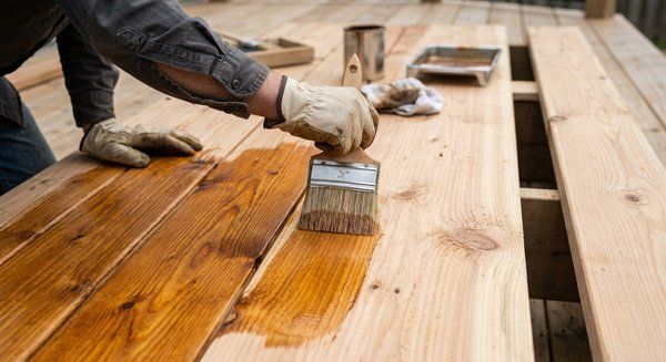 deck staining Durango