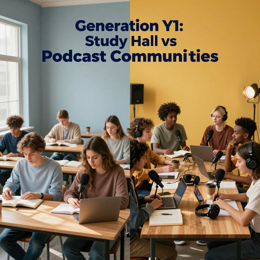 Y1 Study Hall vs Podcast Community