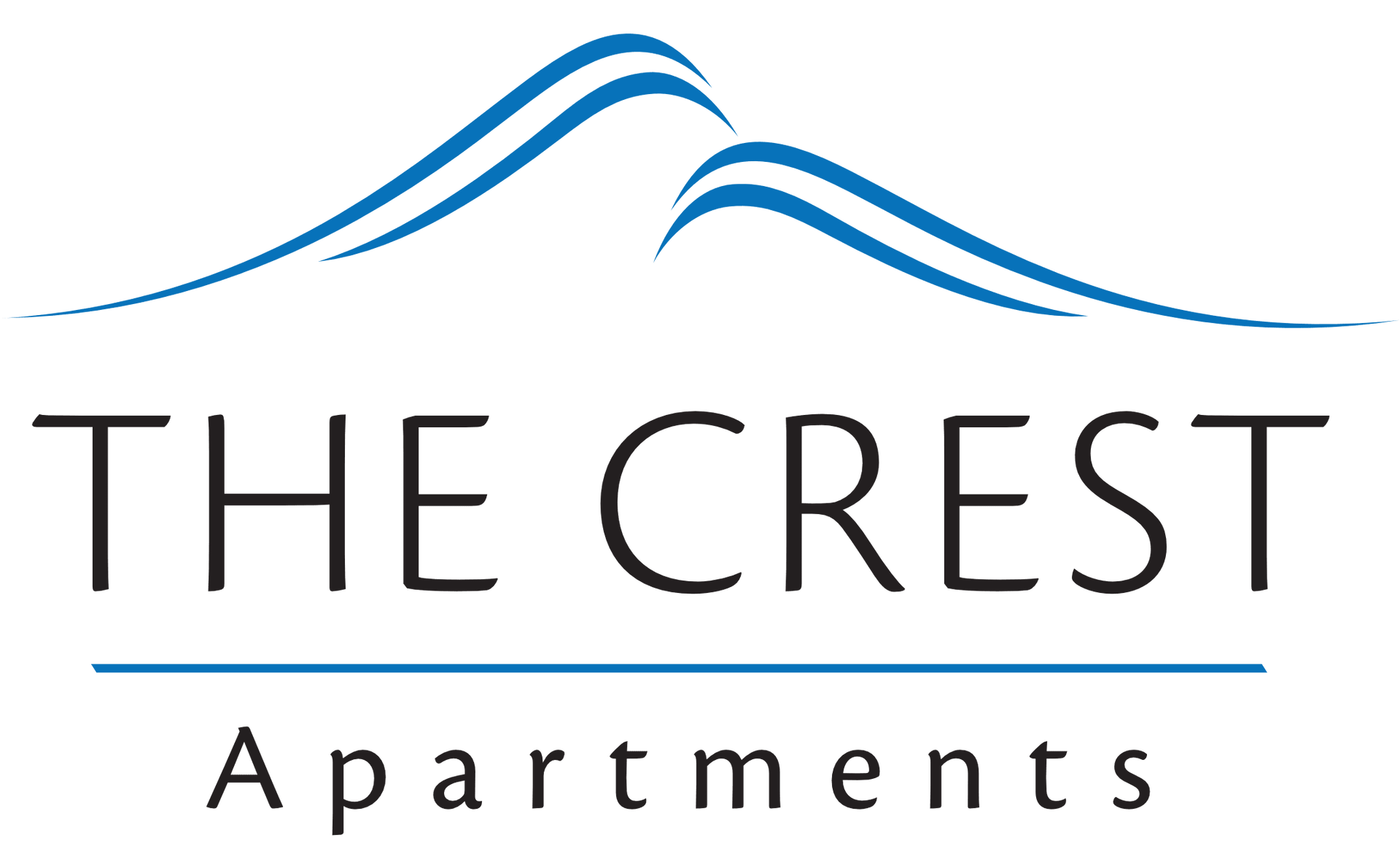 The Crest Apartments logo.