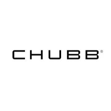 CHUBB logo in black text on a white background
