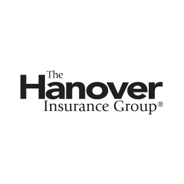 The Hanover Insurance Group logo in black text on a white background