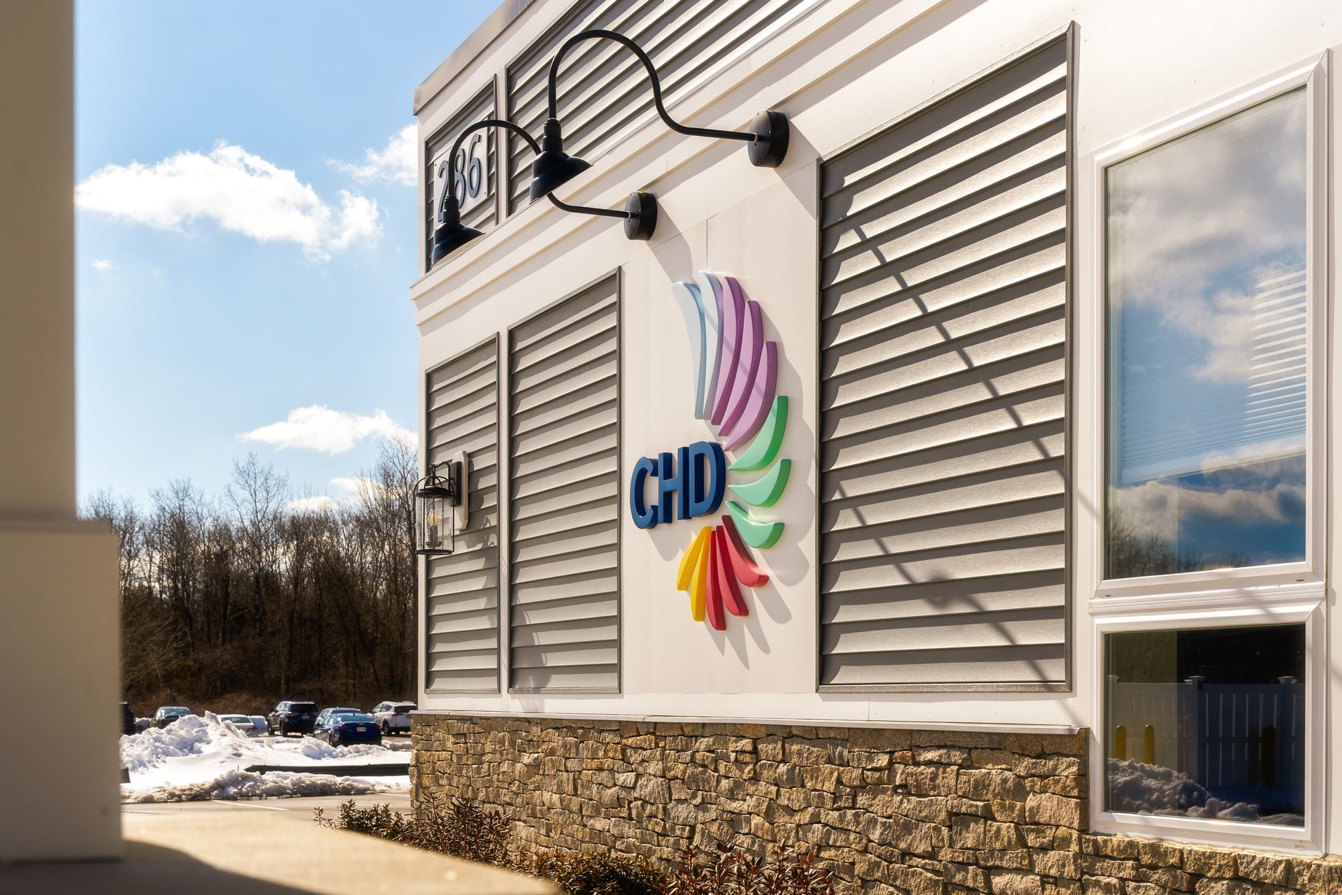 CHD East Longmeadow exterior of building