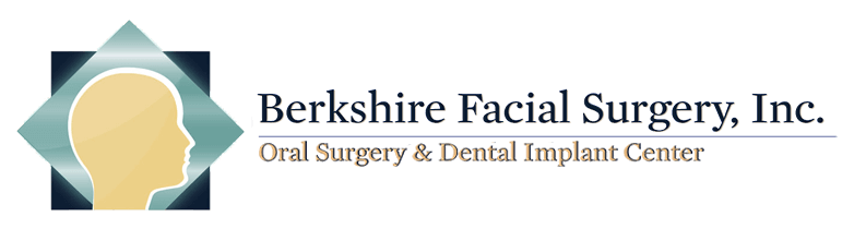 A logo for berkshire facial surgery inc. oral surgery and dental implant center
