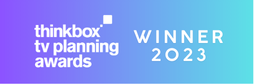 Thinkbox TV Planning Awards winner 2023