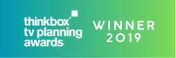 Thinkbox TV Planning Awards winner 2019