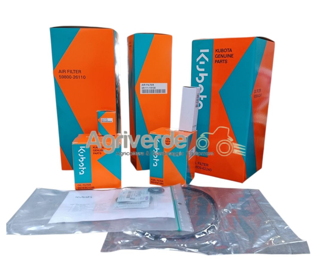 Kit service 500 ore Escavatore KubotaKX080.3@
