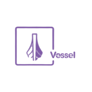 Logo of Vessel, a trusted partner of CBM Consulting, known for advanced supply chain solutions.