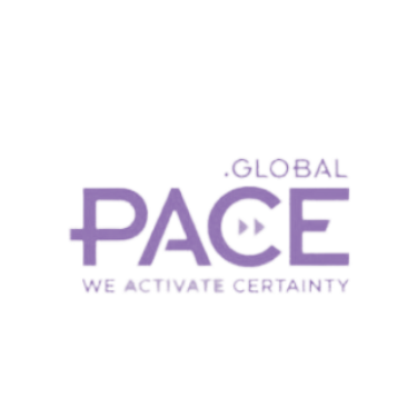 Logo of PACE, a trusted partner of CBM Consulting, known for change management consulting and strategic advisory services.