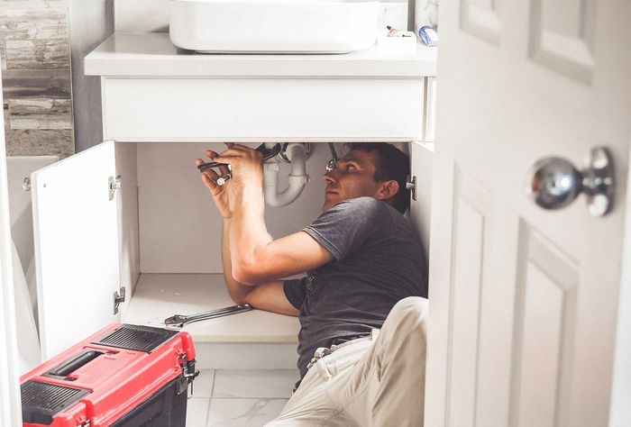 Repairing The Pipe Under The Sink — Chattanooga, TN — Best Plumbing